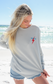 Loco Rainbow Lightning Long Sleeve Tee - Silver