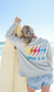 Loco Rainbow Lightning Long Sleeve Tee - Silver