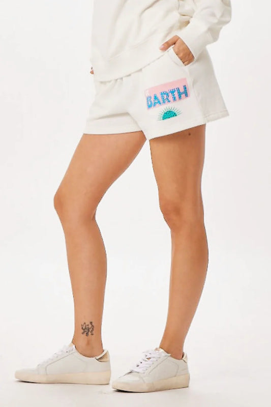 St. Barth Jet Setter Surf Wash Shorts - White