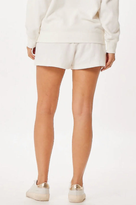 St. Barth Jet Setter Surf Wash Shorts - White